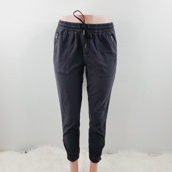 Athleta Pants - Athleta Womens Black Elastic Waist Outdoor Hiking Trail Jogger Pants Size 8